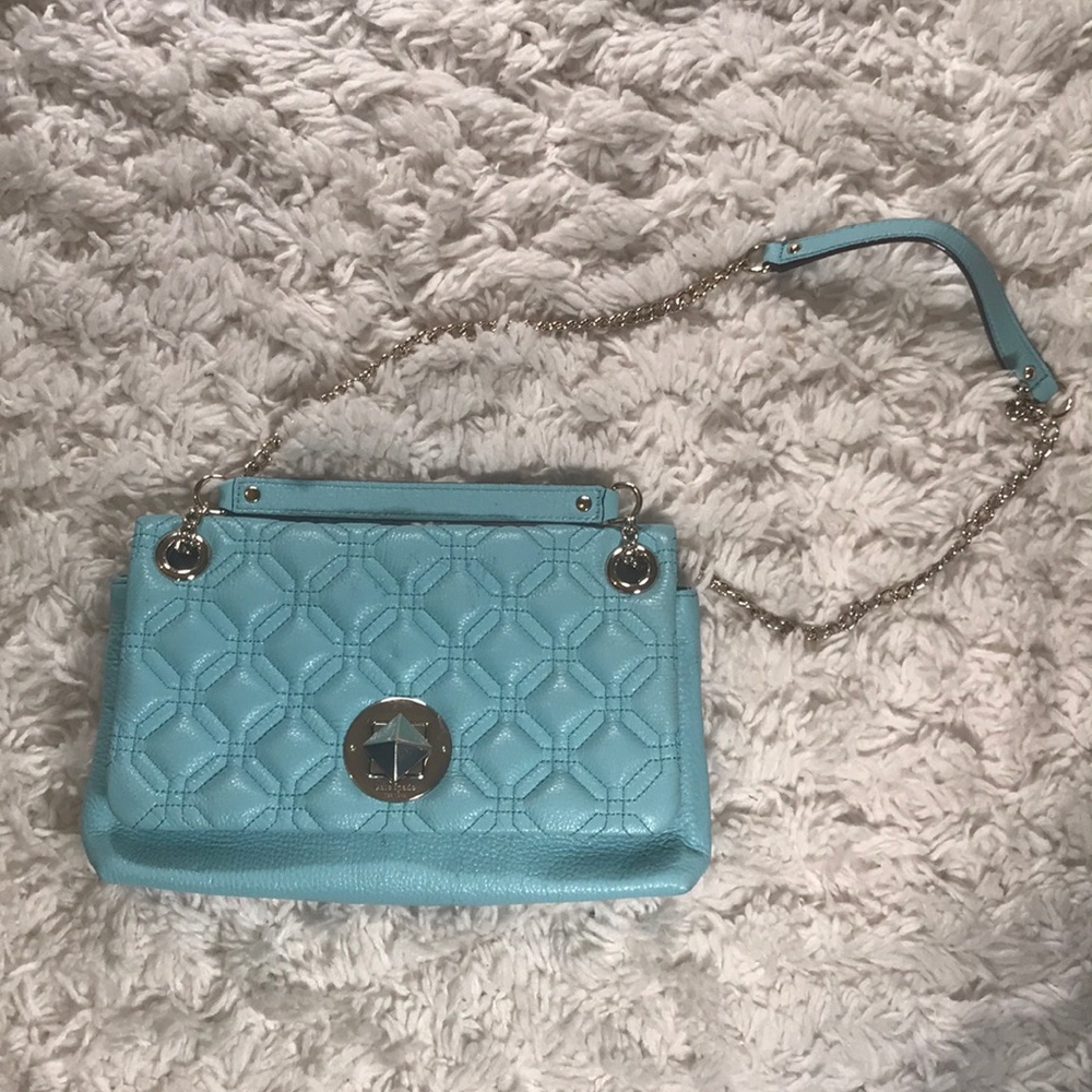 Baby blue Kate Spade purse